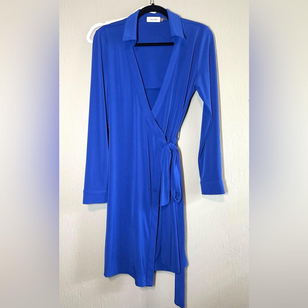 Calvin Klein Blue Dress Size 12